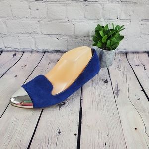 DV Dolce Vita Blue Suede Flats Size 8.5